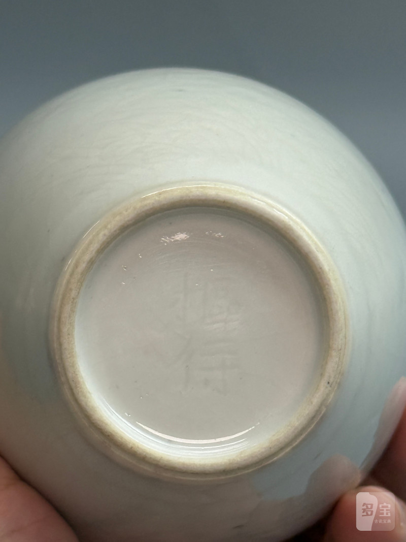 清乾隆  白釉暗刻弦纹小罐 - 图17